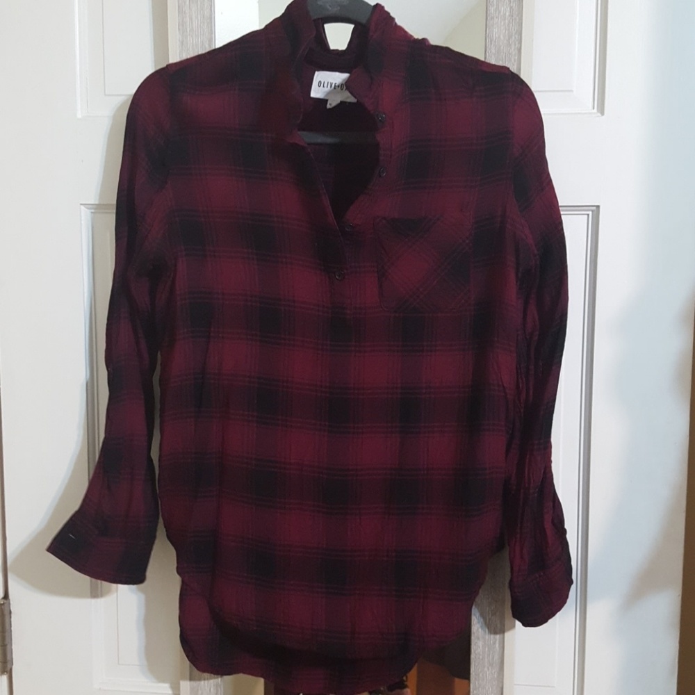 Olive + oak blouse